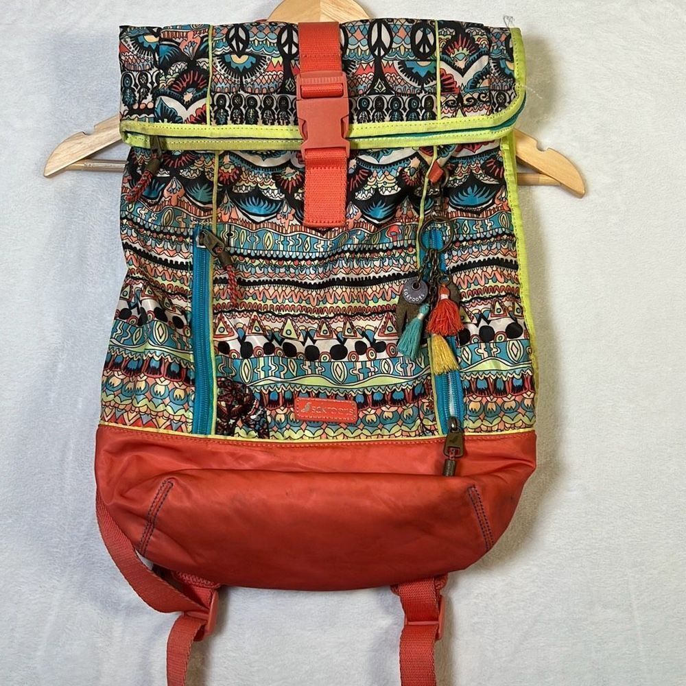 Sakroots vintage hipster hippie‎ festival style backpack